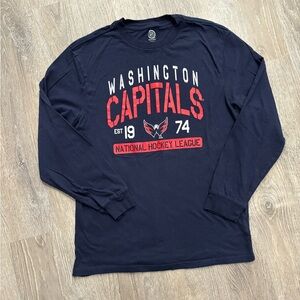NHL Washington capitals long sleeve tee